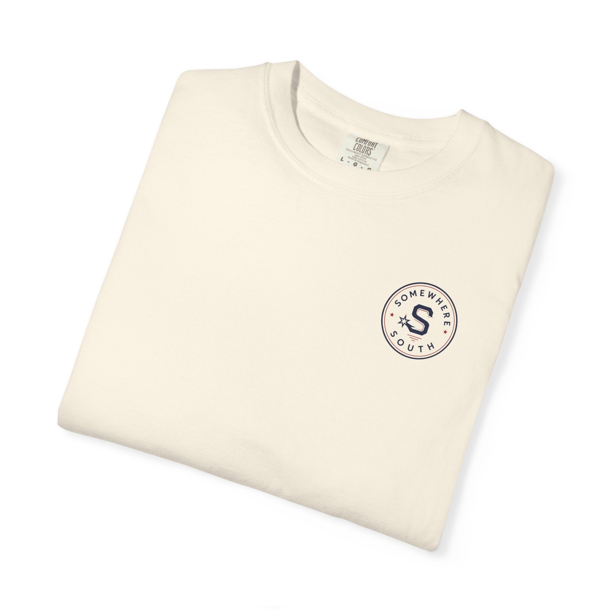 T-Shirt — Minimal 'S' Circle Logo Pocket Tee