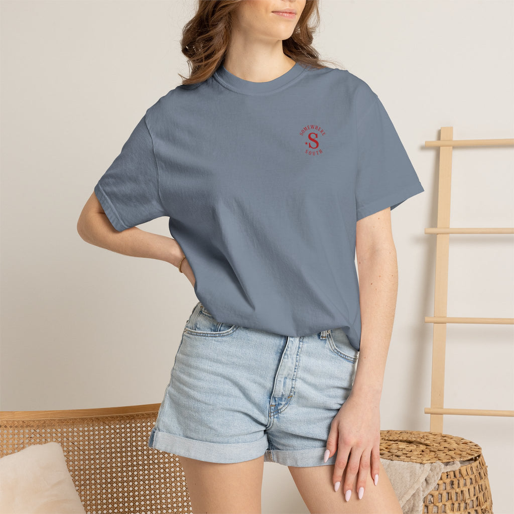 Red Dirt Summer T-Shirt — Somewhere South Patriotic Graphic Tee