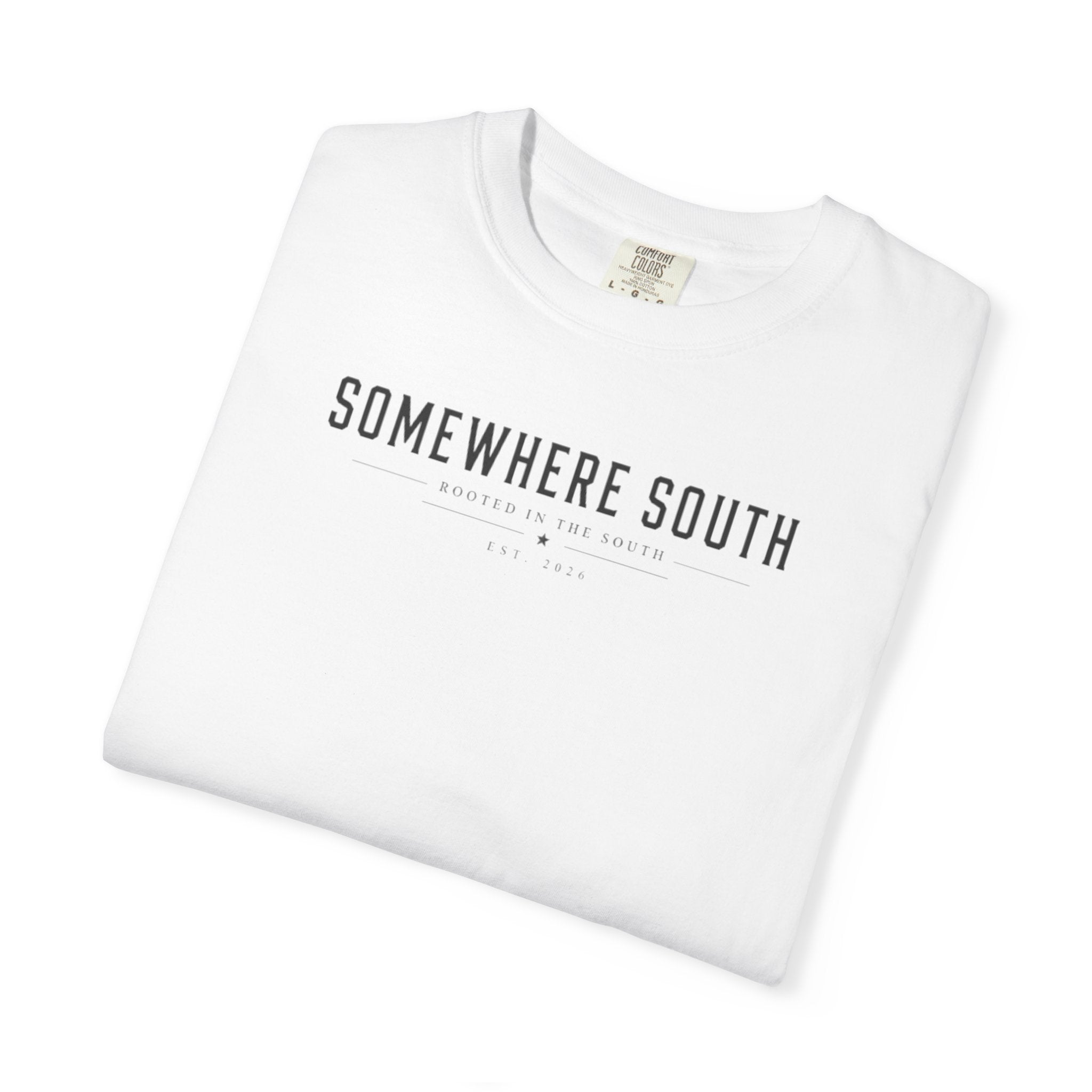Somewhere South T-Shirt — Minimalist Southern Pride Tee