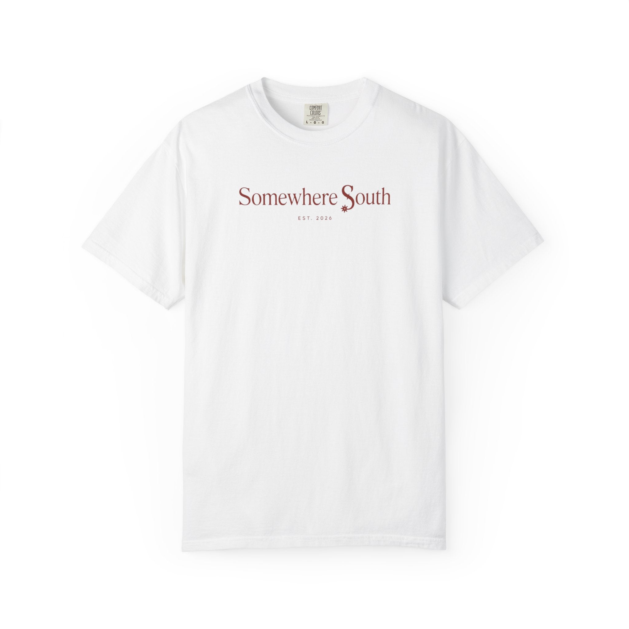 Somewhere South Minimalist Logo T-Shirt