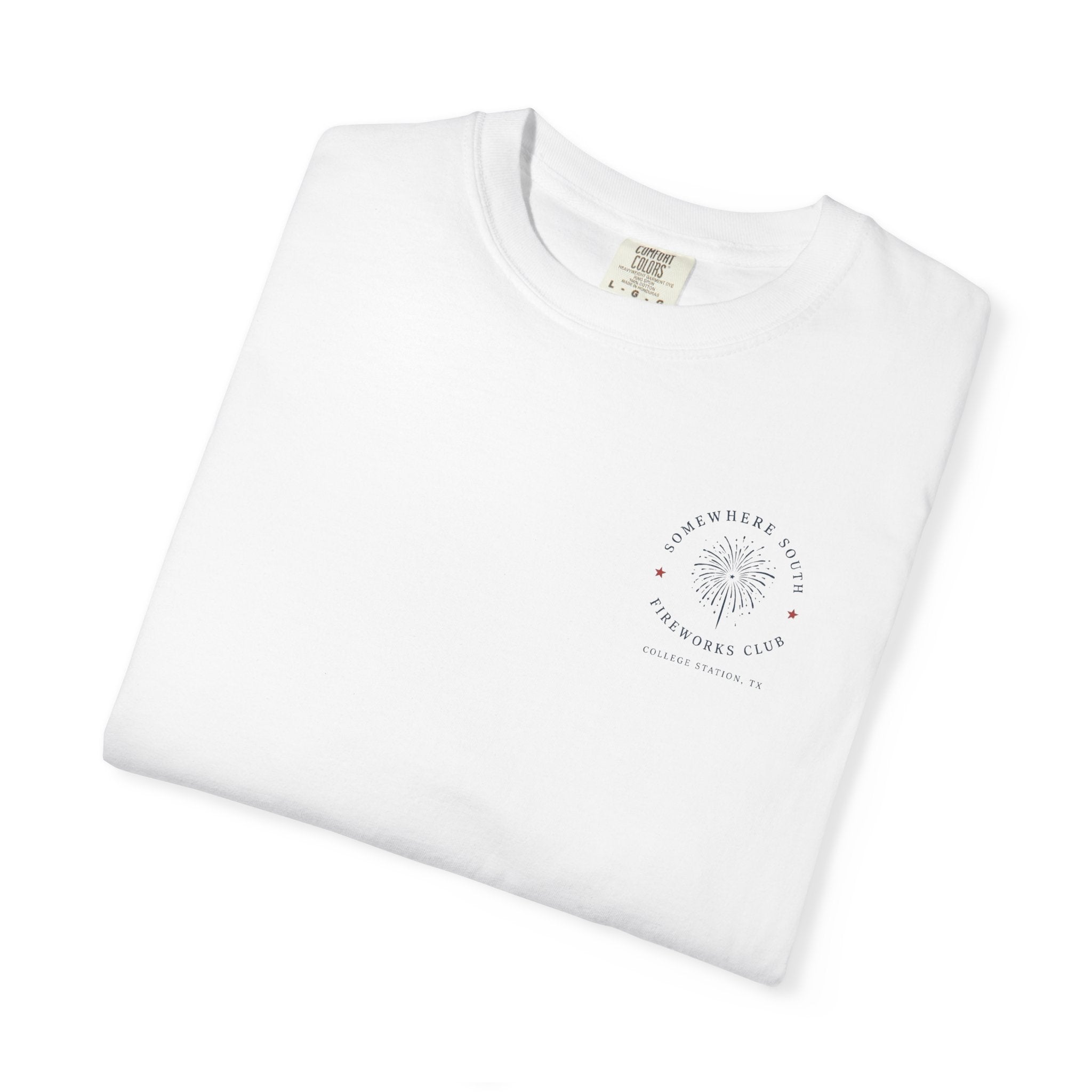 Somewhere South Coastal Graphic T-Shirt – Scenic Sunset Beach Tee