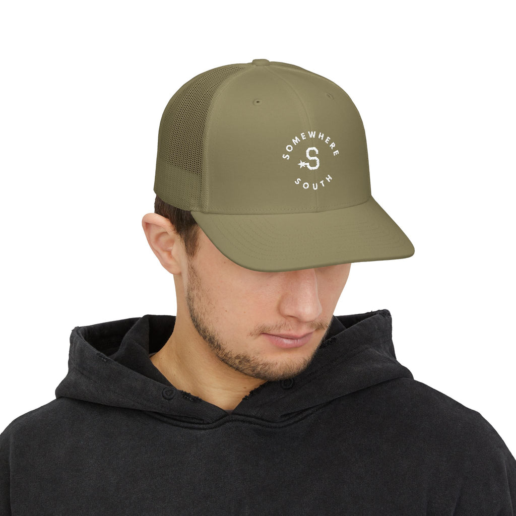 Trucker Cap — "Somewhere South" Logo Snapback Hat