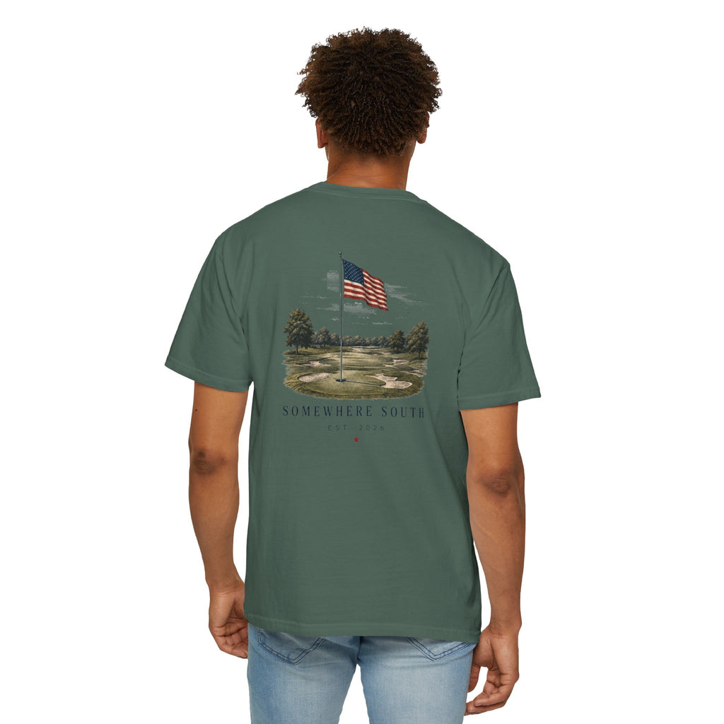 T-Shirt — Somewhere South Vintage Flag Graphic Tee