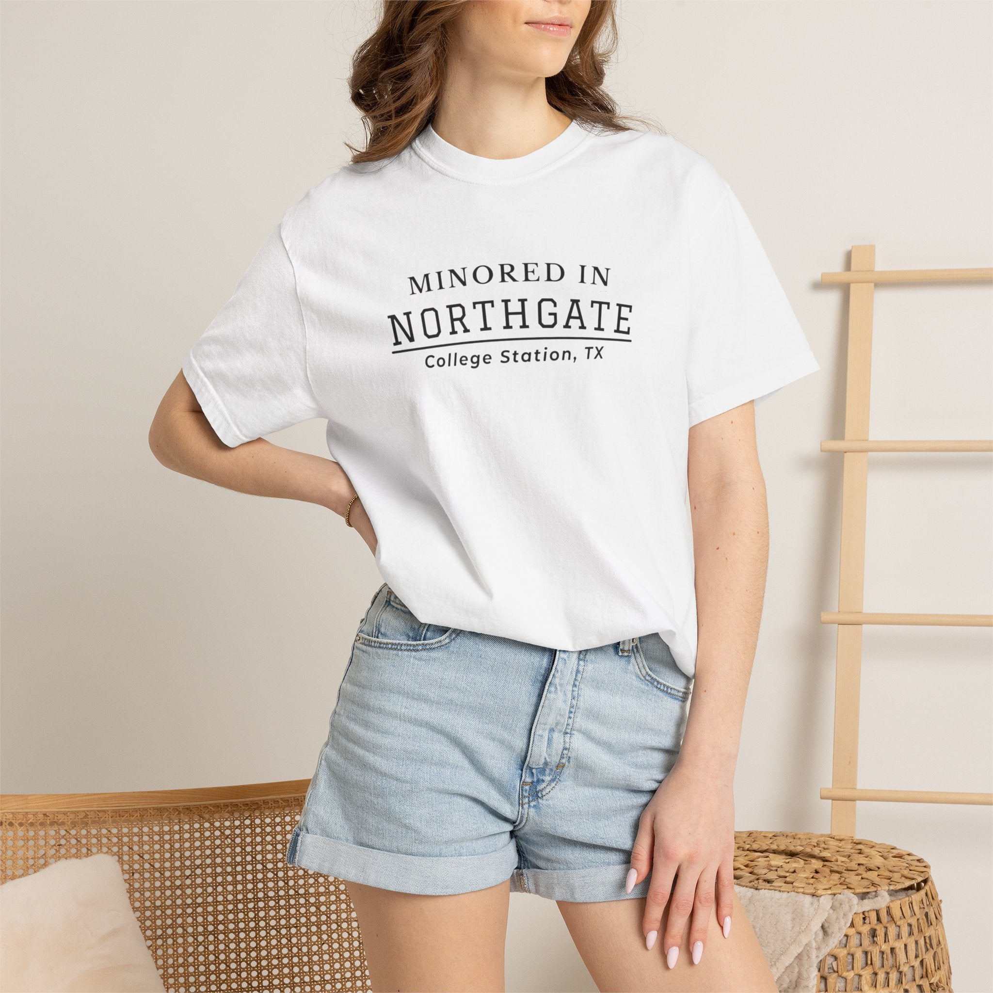 Minored in Northgate T-Shirt — College Station, TX Classic Tee