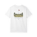 Golf Green Illustration T-Shirt — "Somewhere South" Back Print
