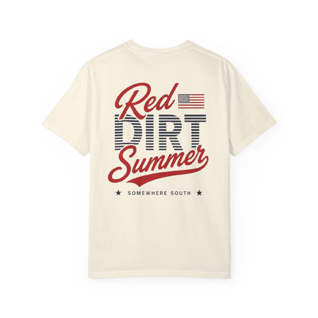 Red Dirt Summer T-Shirt — Somewhere South Patriotic Graphic Tee