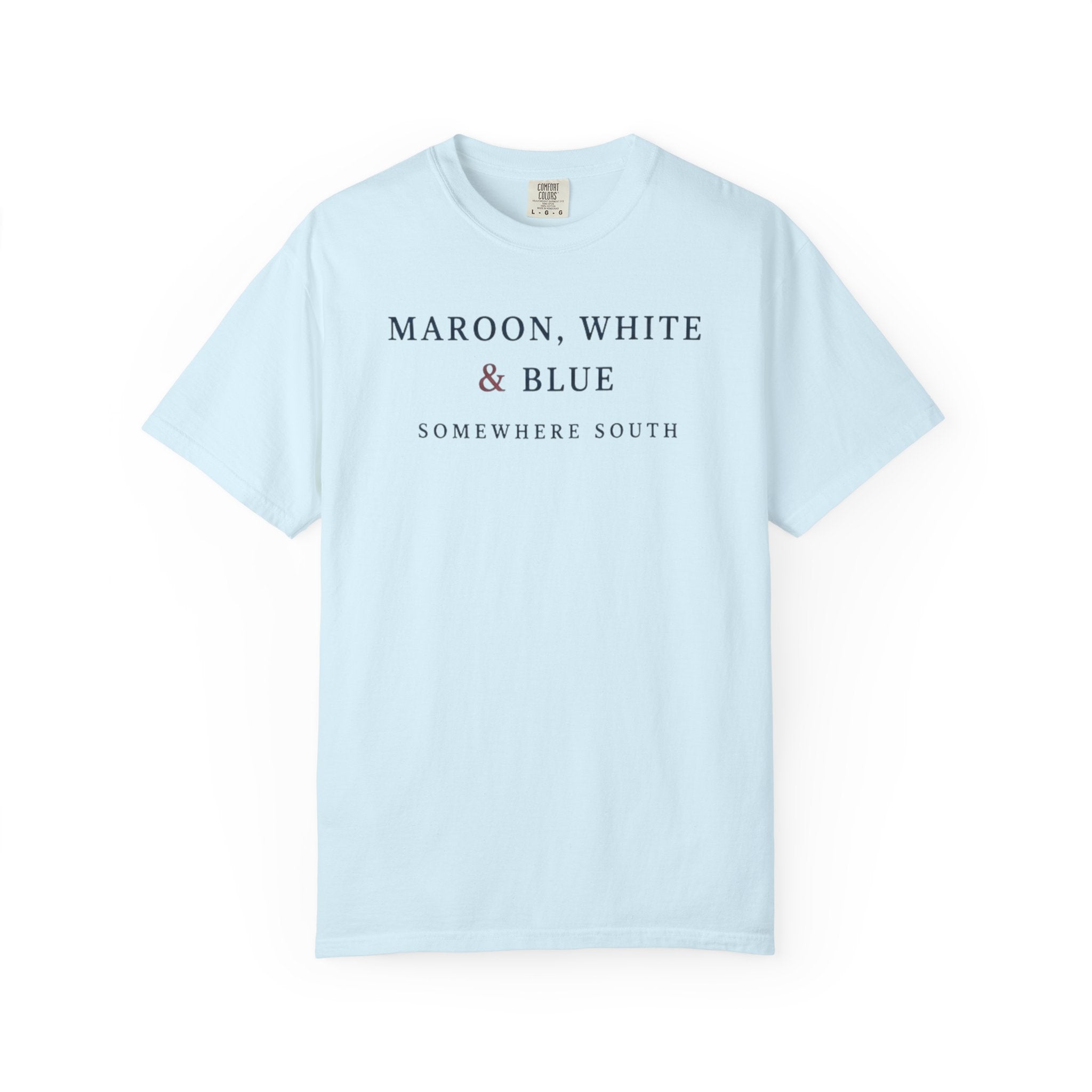 Red, White & True T-Shirt — Somewhere South Texas Flag Design