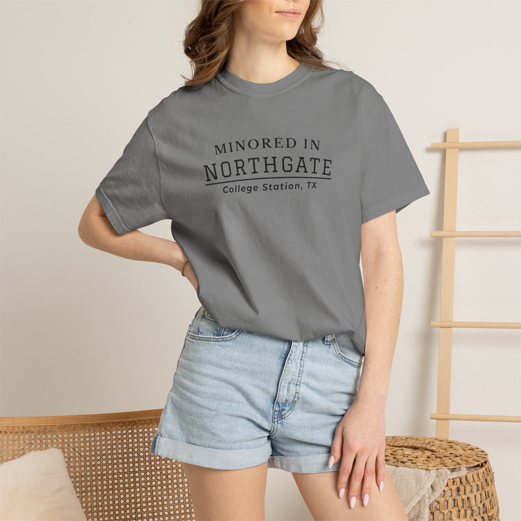 Minored in Northgate T-Shirt — College Station, TX Classic Tee