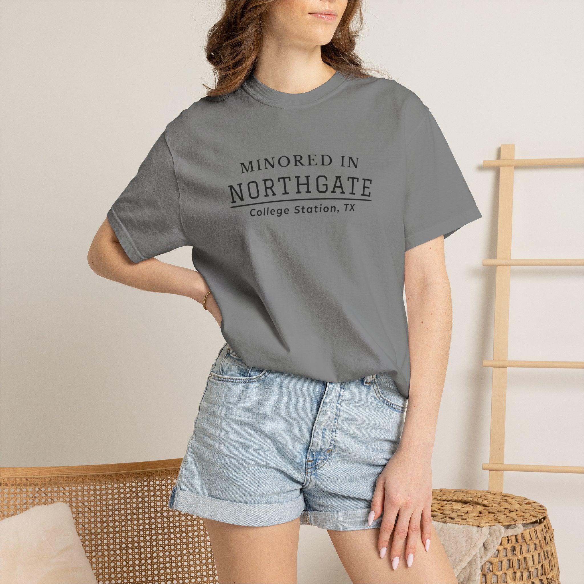 Minored in Northgate T-Shirt — College Station, TX Classic Tee