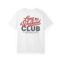 Long Weekend Club T-Shirt — Patriotic Vintage 'Somewhere South' Graphic Tee