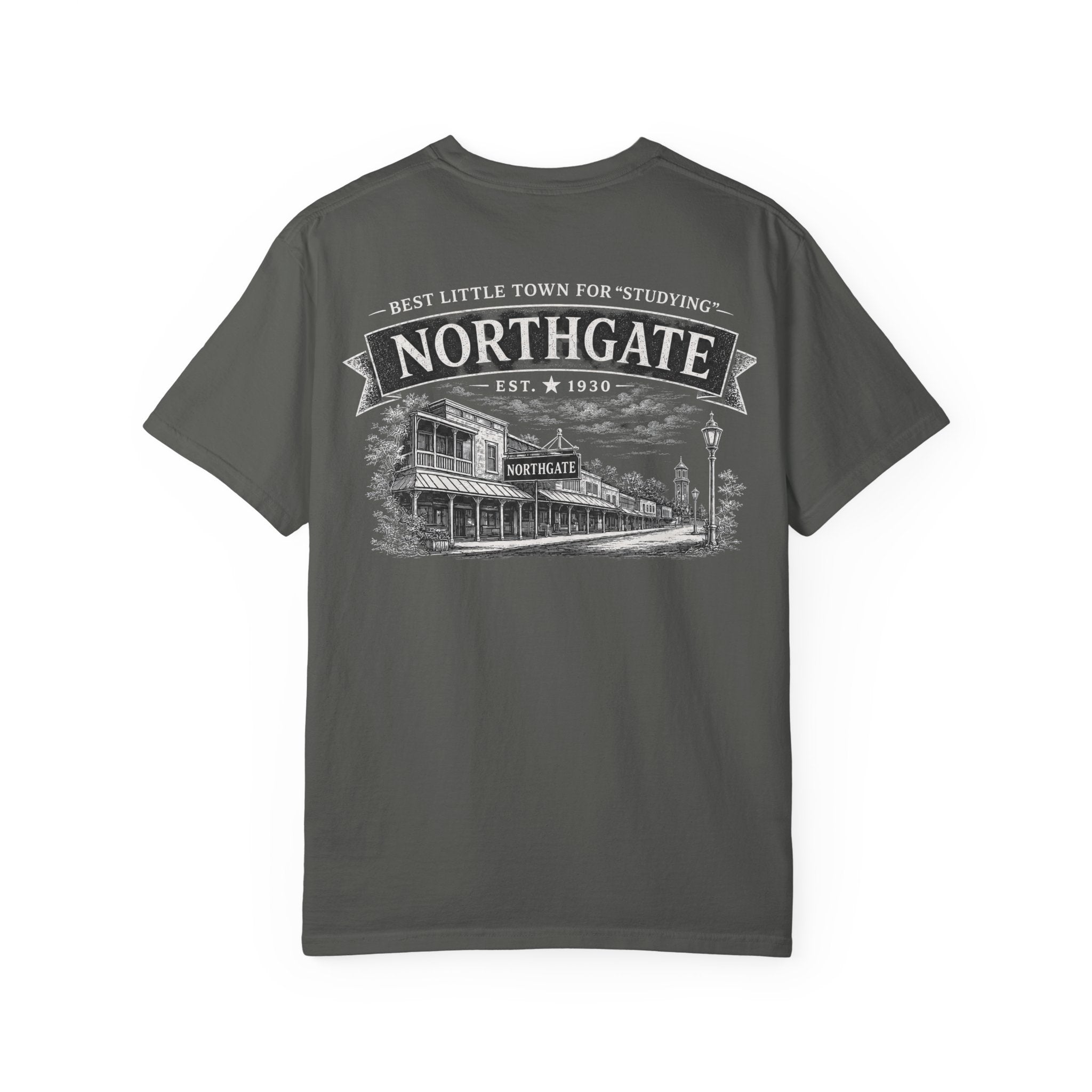 Northgate 'Studying' Vintage Town Graphic T‑Shirt