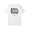 Somewhere South Truck T-Shirt — Vintage American Flag Pickup Tee