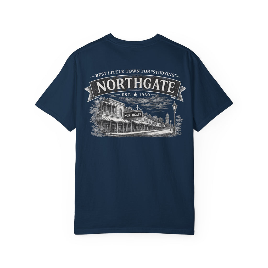 Northgate 'Studying' Vintage Town Graphic T‑Shirt