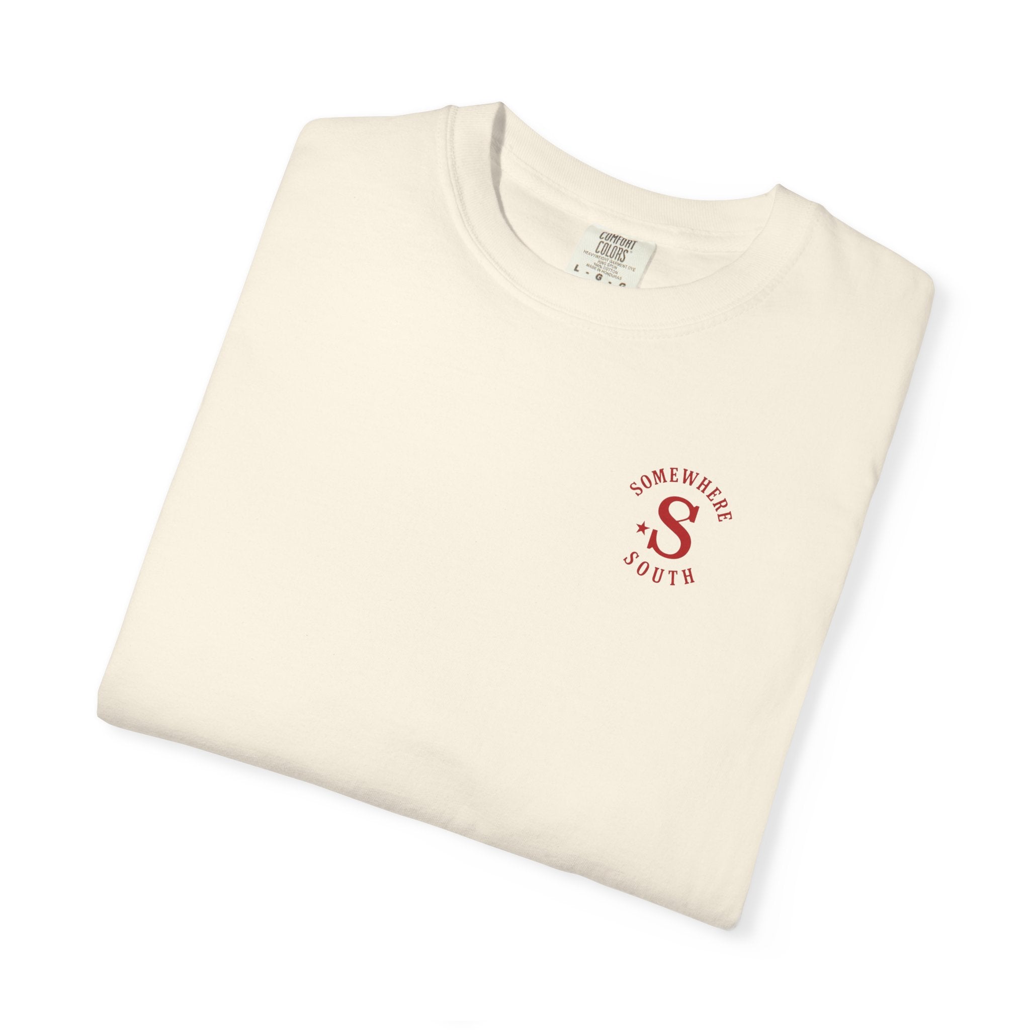 Long Weekend Club T-Shirt — Patriotic Vintage 'Somewhere South' Graphic Tee