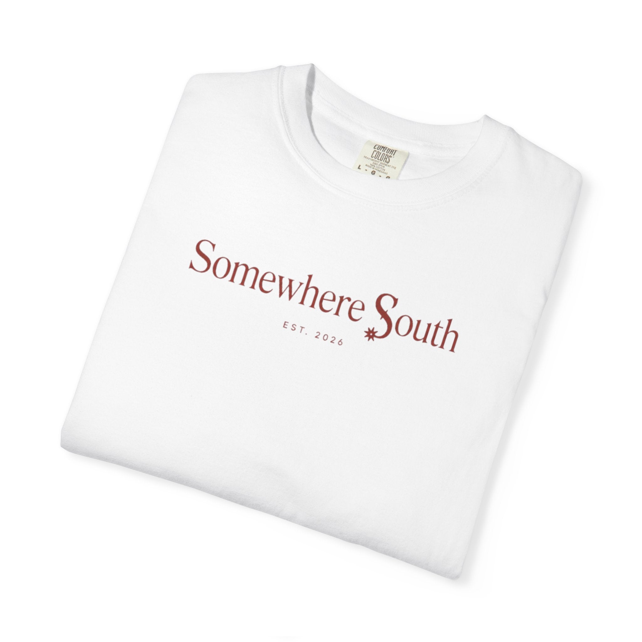 Somewhere South Minimalist Logo T-Shirt