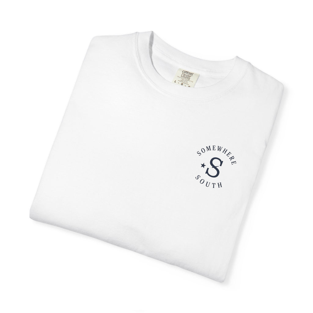 American Flag Social Club T-Shirt — Somewhere South Vintage USA Tee