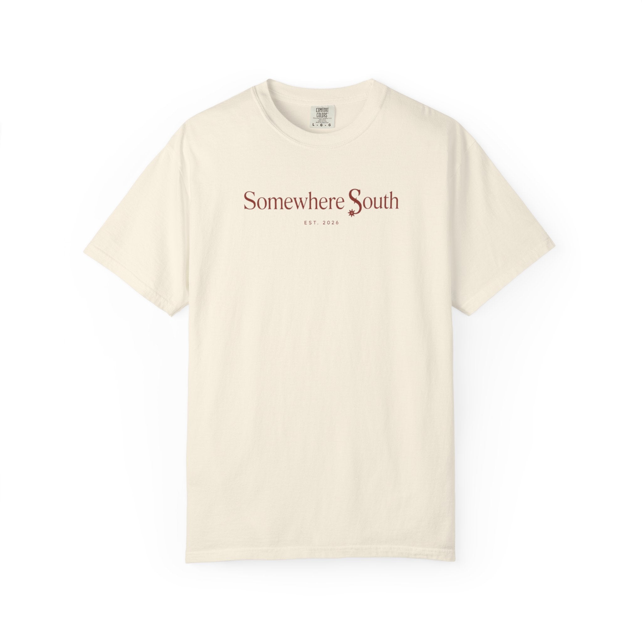 Somewhere South Minimalist Logo T-Shirt