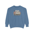 Vintage Pickup Truck Sweatshirt – 'Somewhere South' American Flag Crewneck