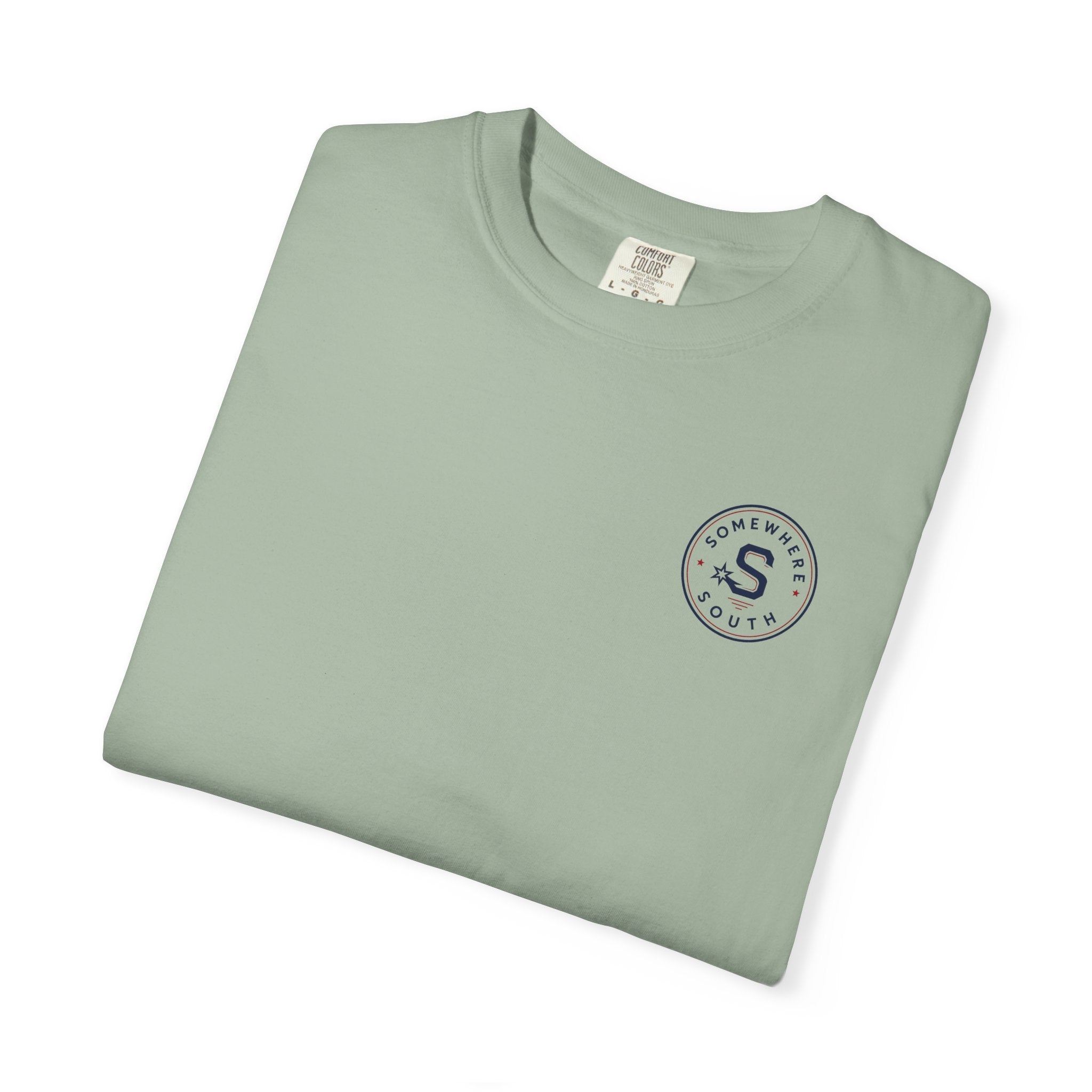 T-Shirt — Minimal 'S' Circle Logo Pocket Tee