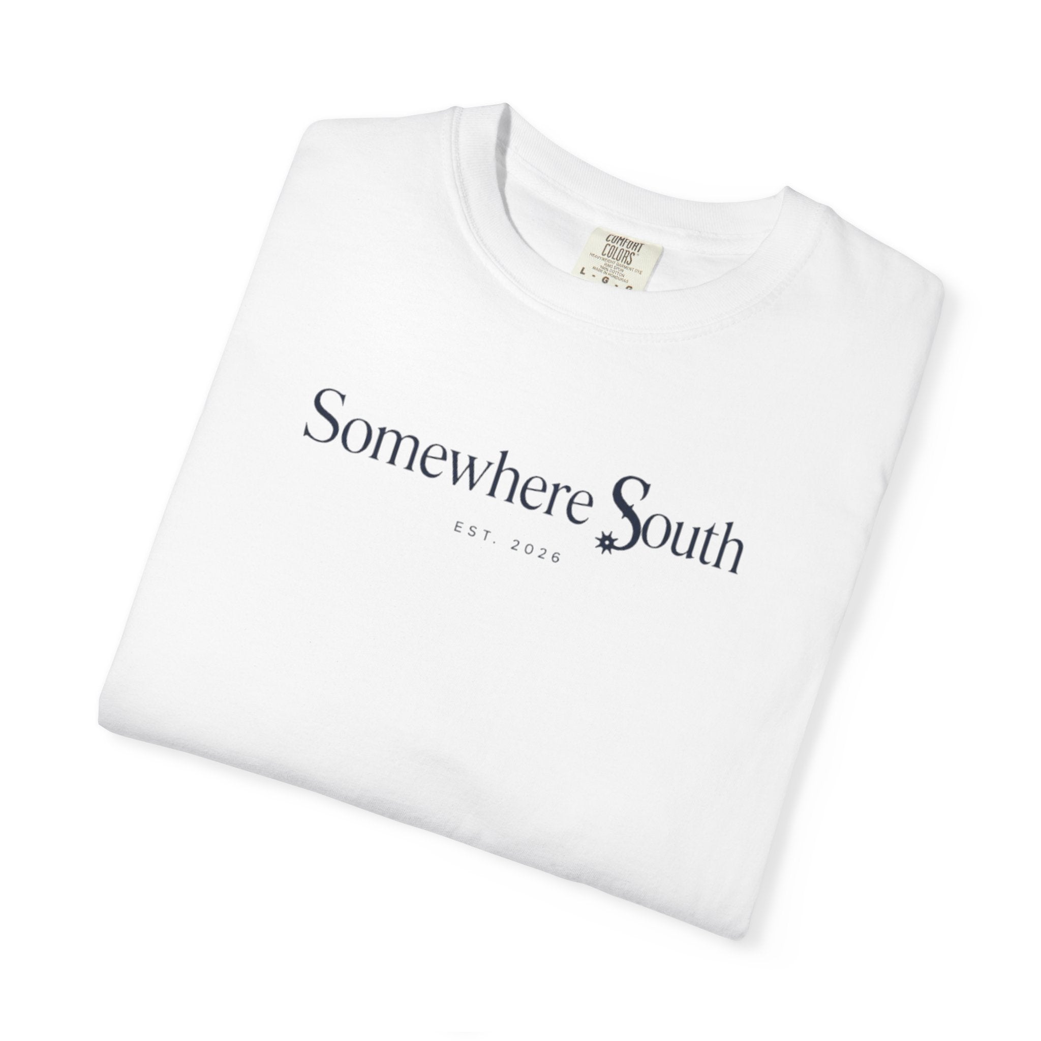 Somewhere South Logo T-Shirt — Minimal Southern Graphic Tee