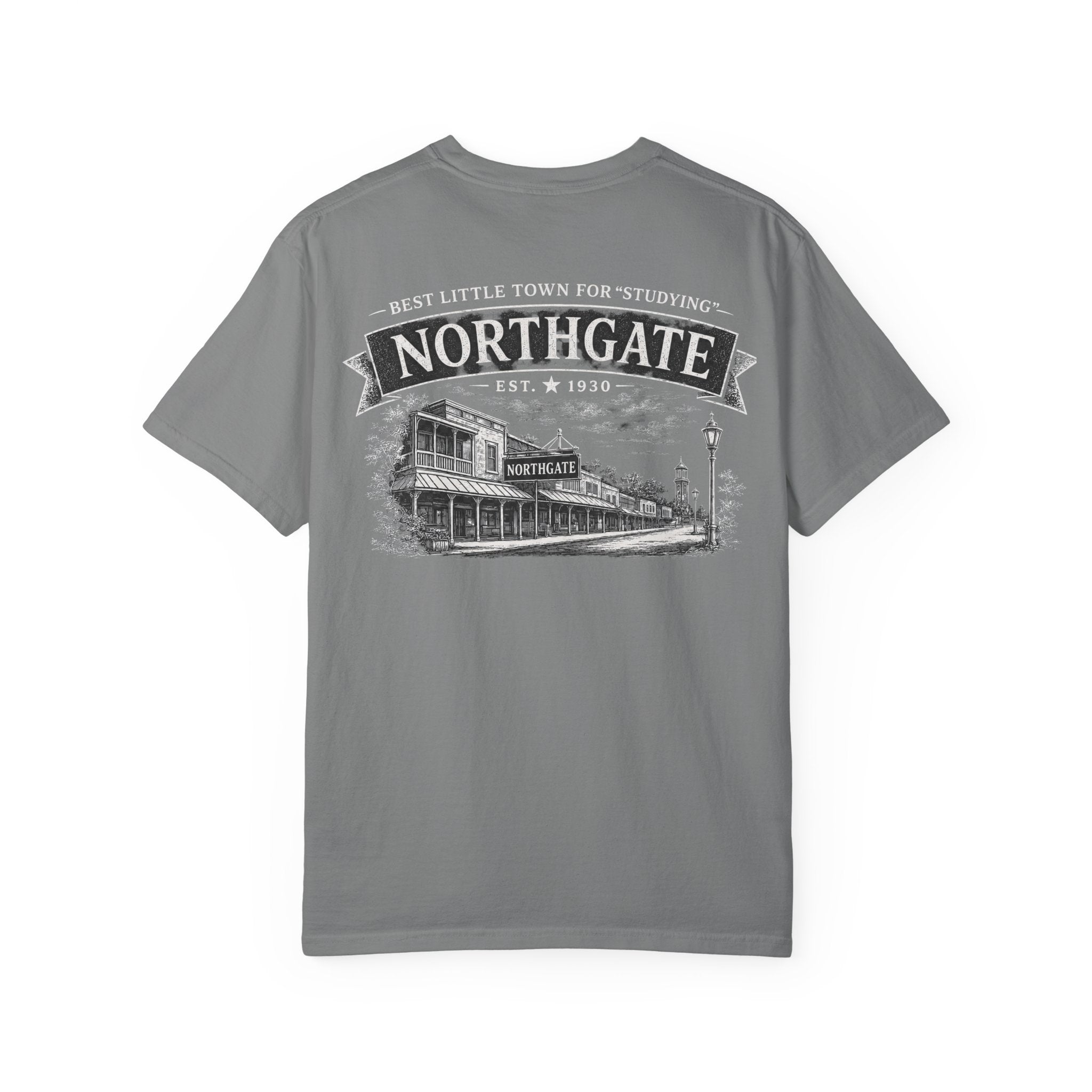 Northgate 'Studying' Vintage Town Graphic T‑Shirt
