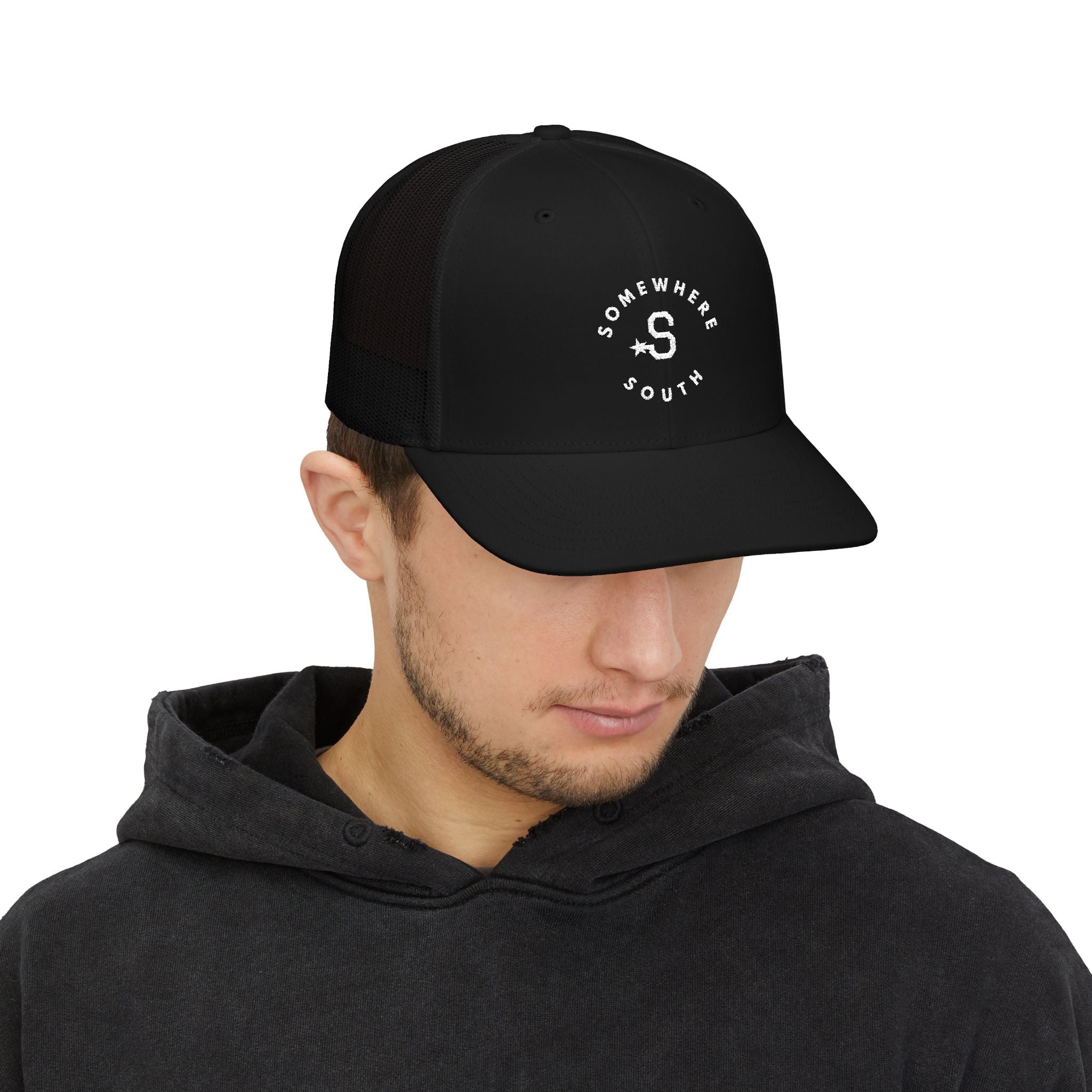 Trucker Cap — "Somewhere South" Logo Snapback Hat
