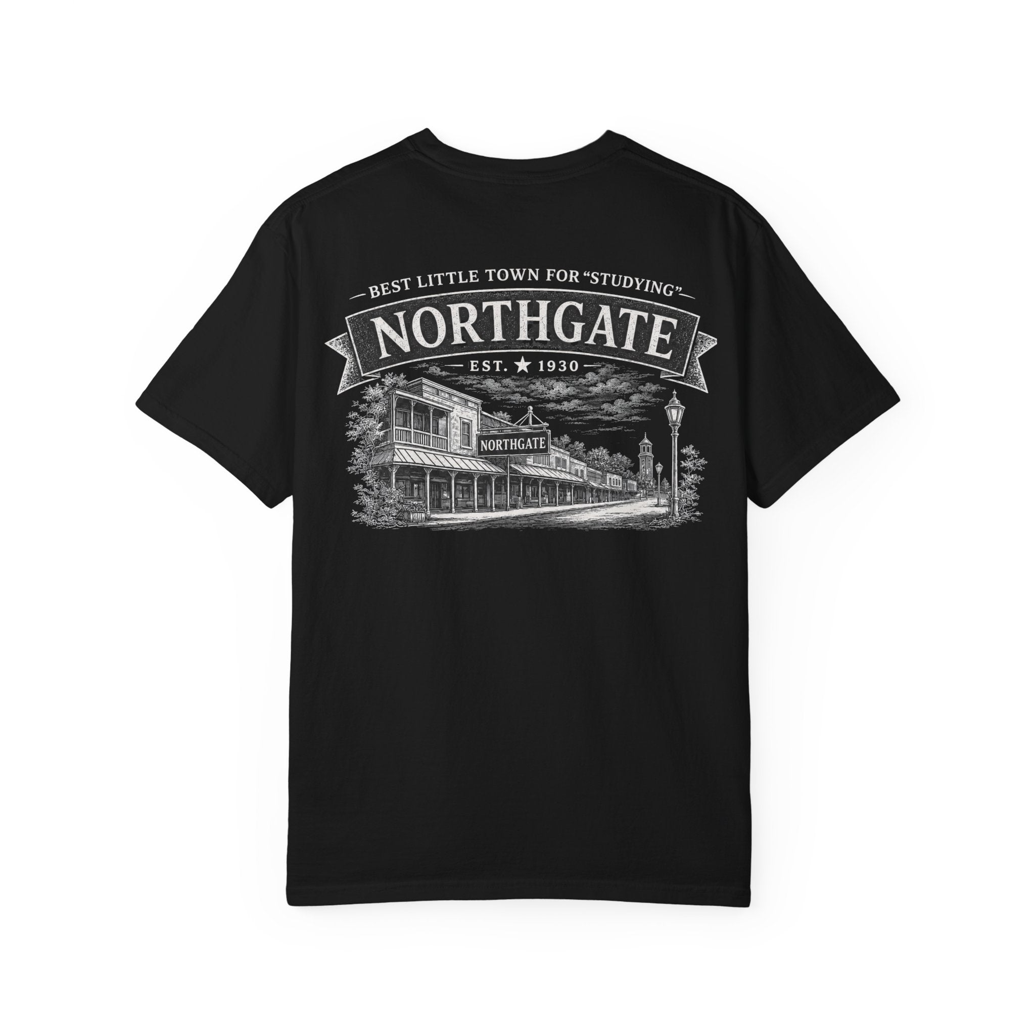 Northgate 'Studying' Vintage Town Graphic T‑Shirt