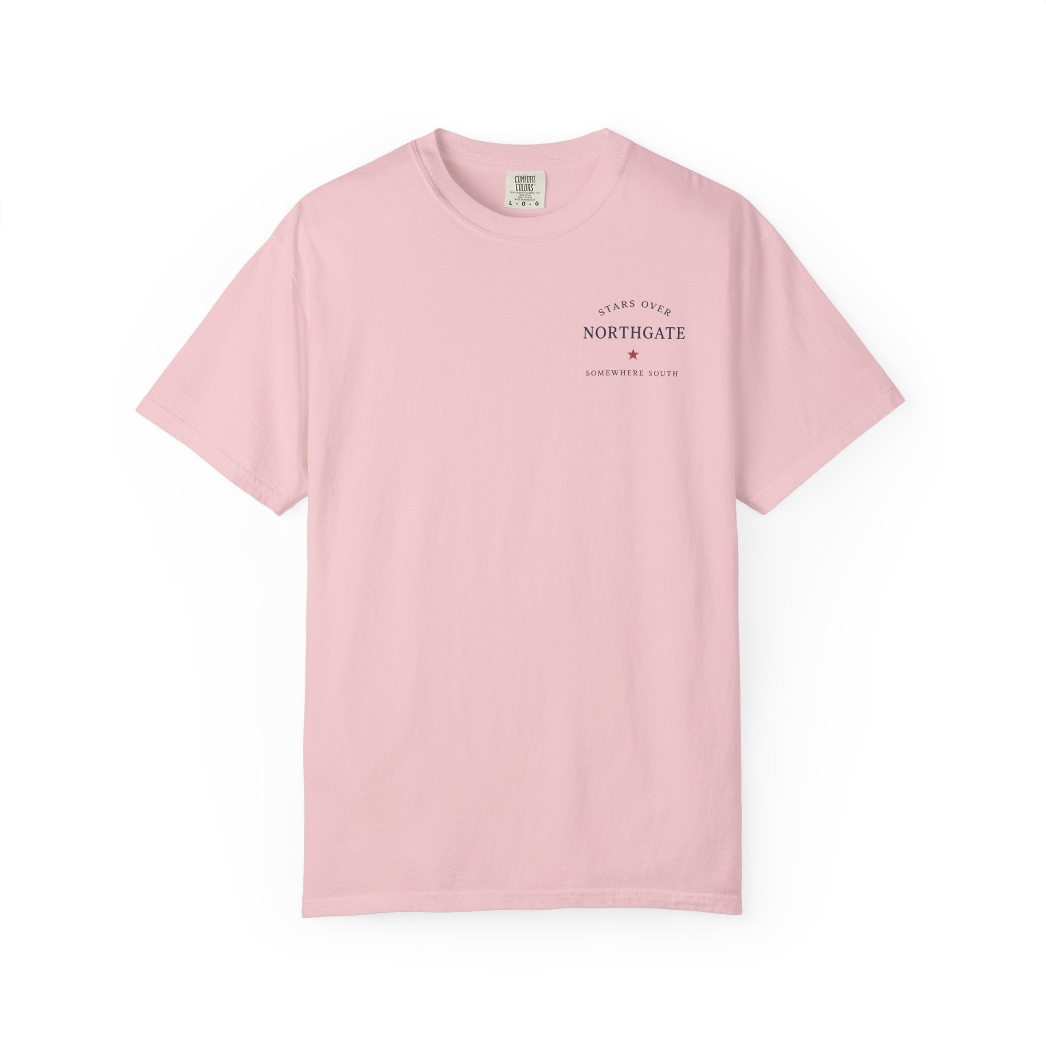 Somewhere South College Station T-Shirt — Scenic Fireworks Comfort Tee