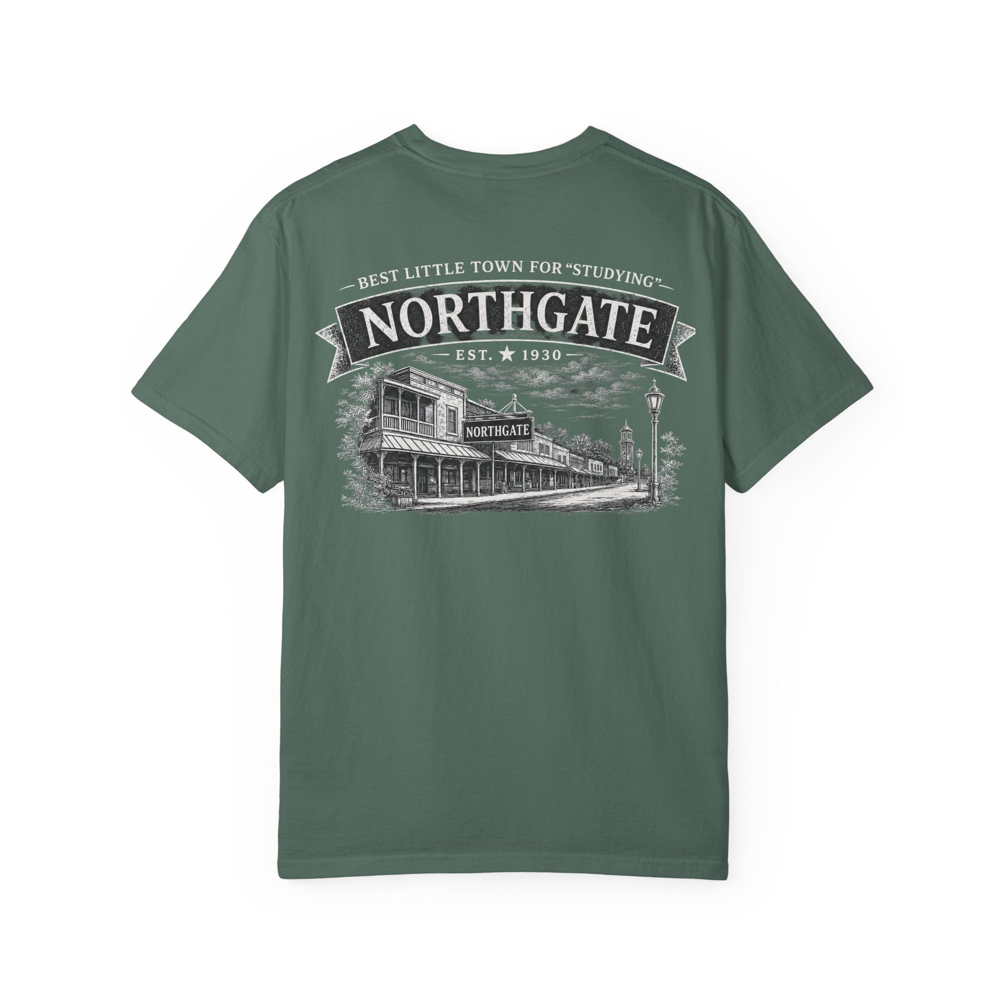 Northgate 'Studying' Vintage Town Graphic T‑Shirt
