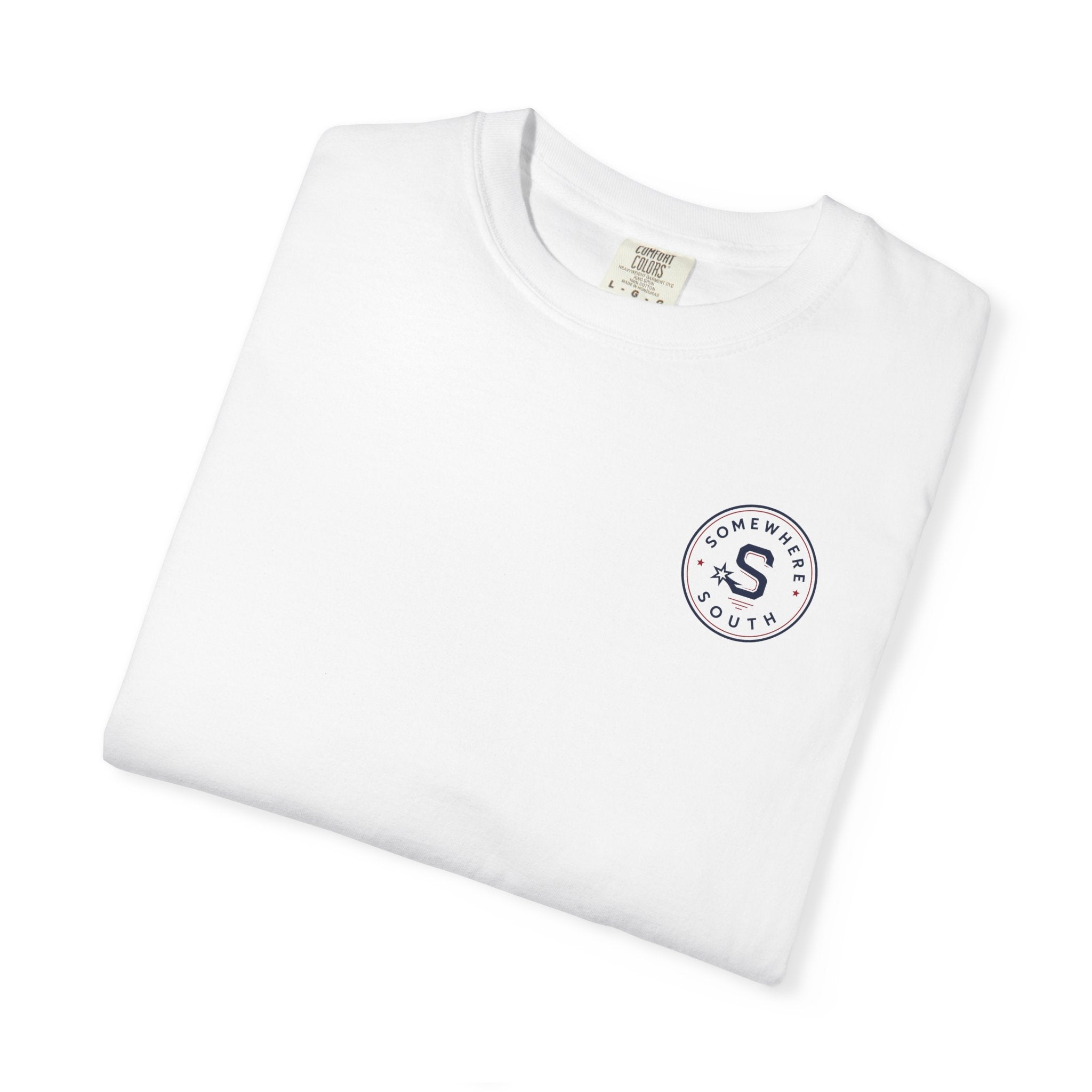 T-Shirt — Minimal 'S' Circle Logo Pocket Tee
