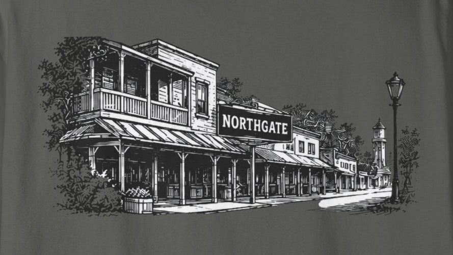 Somewhere South 'Northgate' Vintage Building T-Shirt
