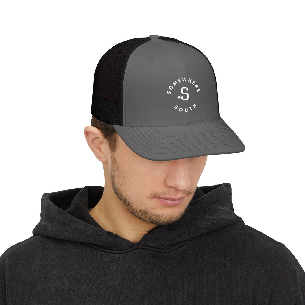 Trucker Cap — "Somewhere South" Logo Snapback Hat