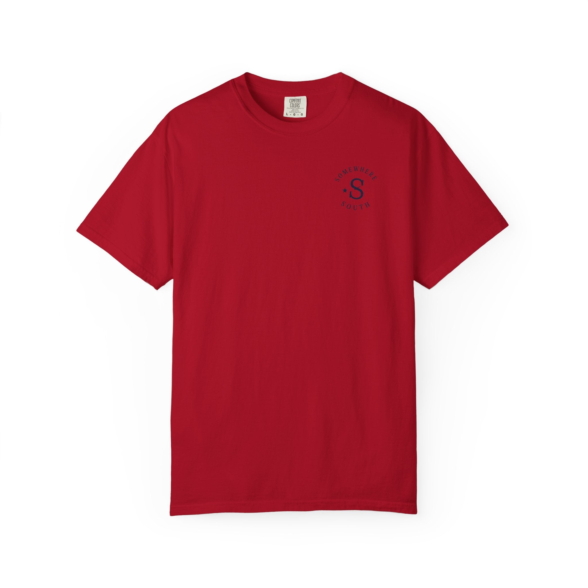 American Flag Social Club T-Shirt — Somewhere South Vintage USA Tee