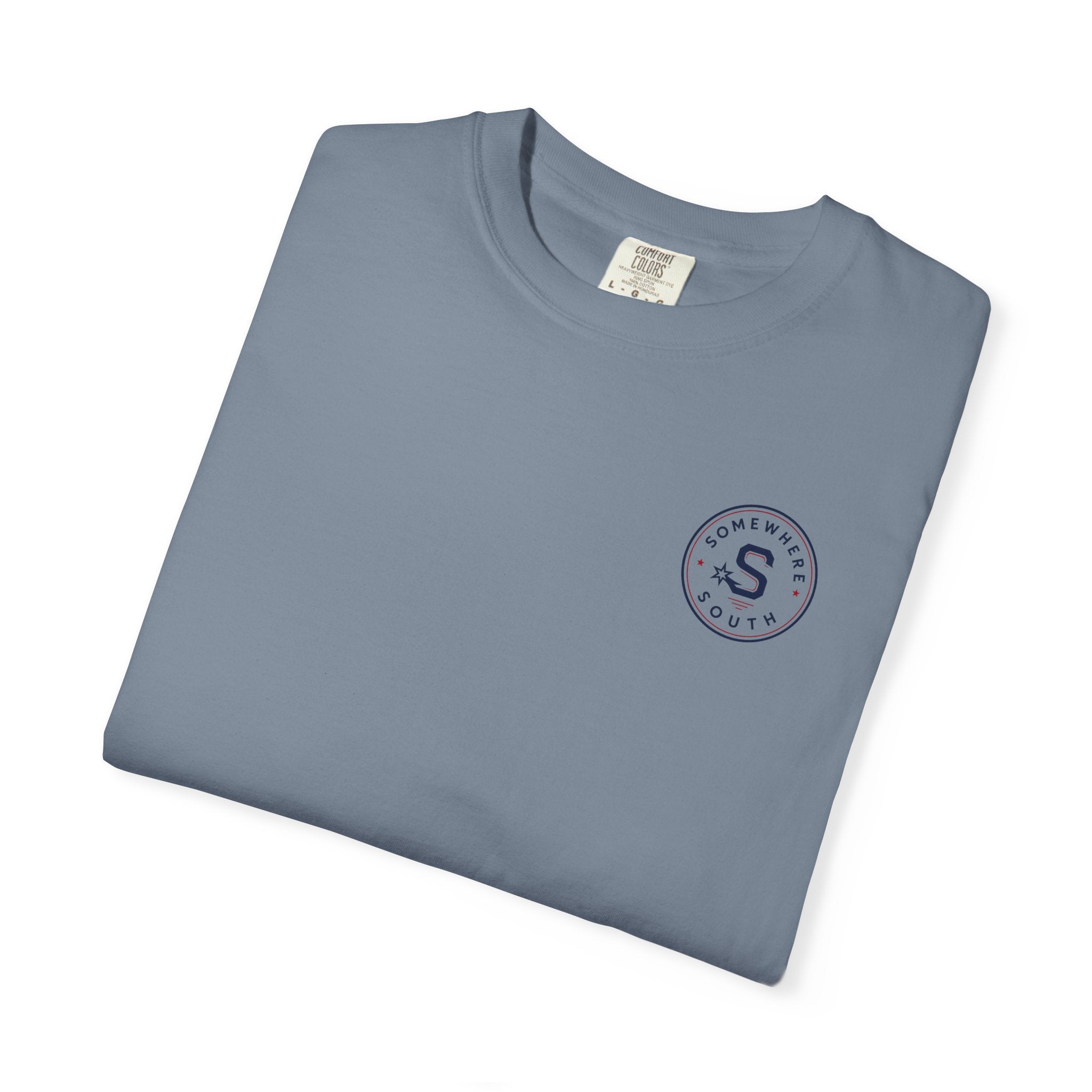 T-Shirt — Minimal 'S' Circle Logo Pocket Tee