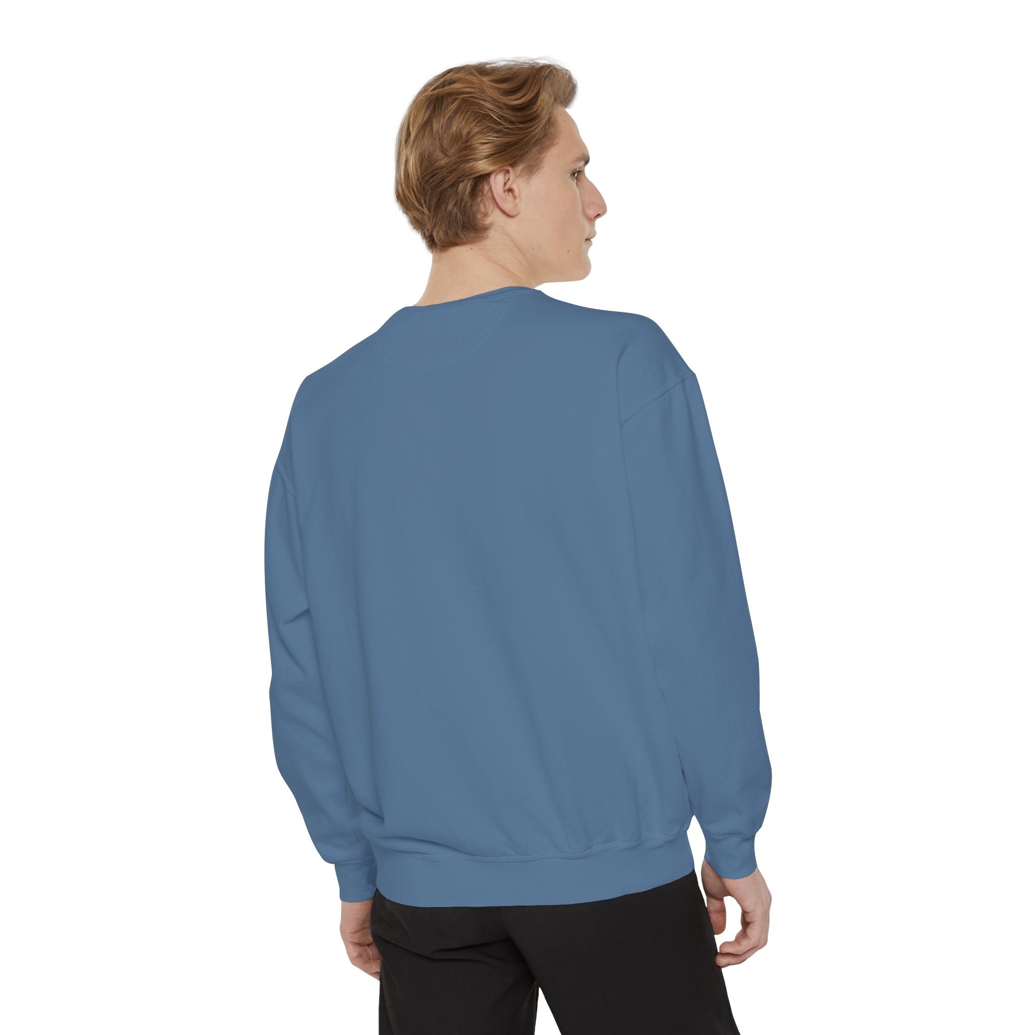 Vintage Truck Sweatshirt — College Station, TX with American Flag