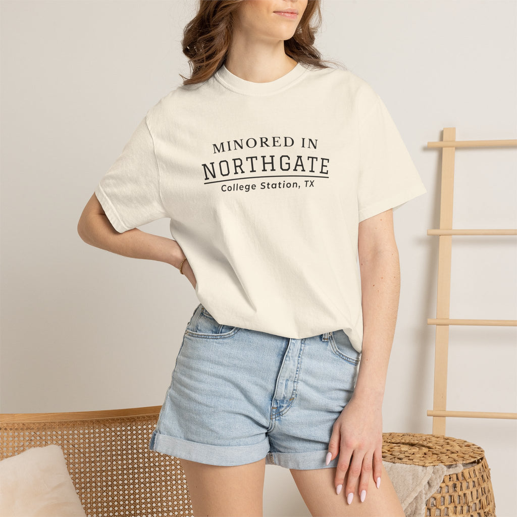 Minored in Northgate T-Shirt — College Station, TX Classic Tee