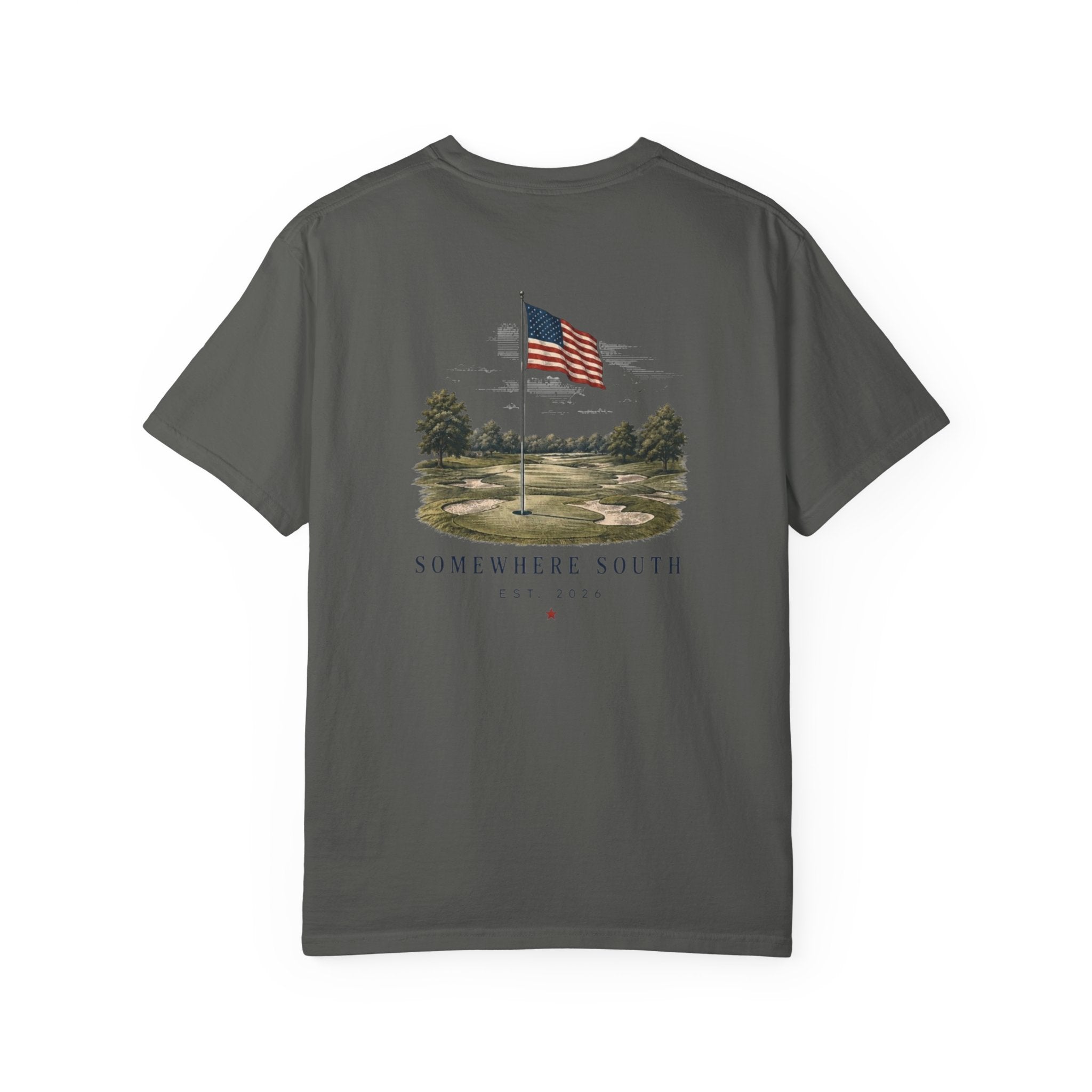 T-Shirt — Somewhere South Vintage Flag Graphic Tee