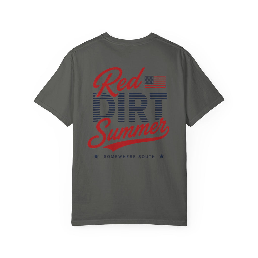 Red Dirt Summer T-Shirt — Somewhere South Patriotic Graphic Tee